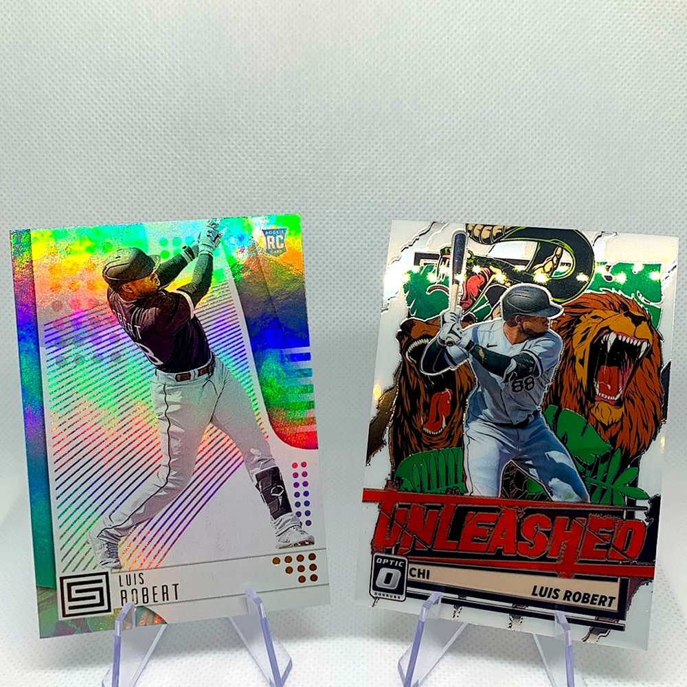 Luis Robert Rookie Card & Donruss Optic Unleashed Chicago White Sox All Star!!